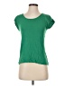 Mossimo 100% Rayon Green Short Sleeve Top Size S - photo 1