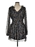City Studio Paisley Blue Gray Casual Dress Size L - photo 1