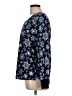 Nautica Blue Long Sleeve Blouse Size L - photo 5
