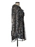 City Studio Paisley Blue Gray Casual Dress Size L - photo 4