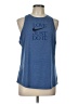 Nike Blue Sleeveless T-Shirt Size L - photo 1