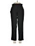 Peach Solid Black Casual Pants Size M - photo 1