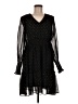 Taylor Stars Black Casual Dress Size 8 - photo 1