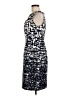 Connected Apparel Graphic Blue Cocktail Dress Size 8 (petite) - photo 5