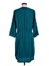 Old Navy 100% Polyester Teal Casual Dress Size M - photo 2
