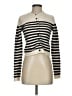 Madewell Stripes Ivory Cardigan Size S - photo 1