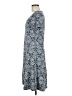 St. John Paisley Blue Casual Dress Size 6 - photo 5