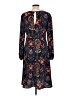 I. Madeline Paisley Blue Casual Dress Size L - photo 2