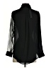 Krisa 100% Polyester Color Block Black Long Sleeve Blouse Size XS - photo 2