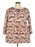 Suzanne Betro Orange 3/4 Sleeve Blouse Size 3X - photo 1