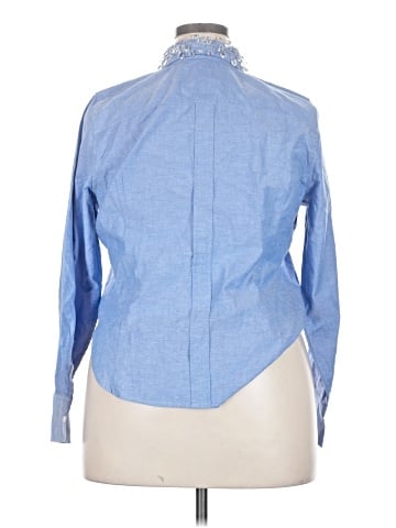 J.Crew Collection Long Sleeve Button-Down Shirt (view 2)