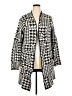 Nine West Houndstooth Silver Cardigan Size XXL - photo 1