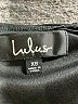Lulus 100% Polyester Solid Black Cocktail Dress Size XS - photo 4