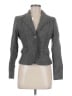 MICHAEL Michael Kors 100% Wool Tweed Gray Wool Blazer Size 6 - photo 1
