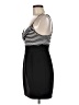 Forever 21 Stripes Black Cocktail Dress Size M - photo 5