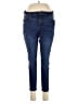 Old Navy Solid Blue Jeans Size 14 - photo 1