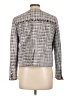 J.Crew 100% Cotton Tweed Blue Ivory Jacket Size 12 - photo 2