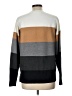French Connection Color Block Gray Pullover Sweater Size L - photo 2