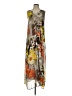 Final Touch Print Brown Cocktail Dress Size S - photo 1
