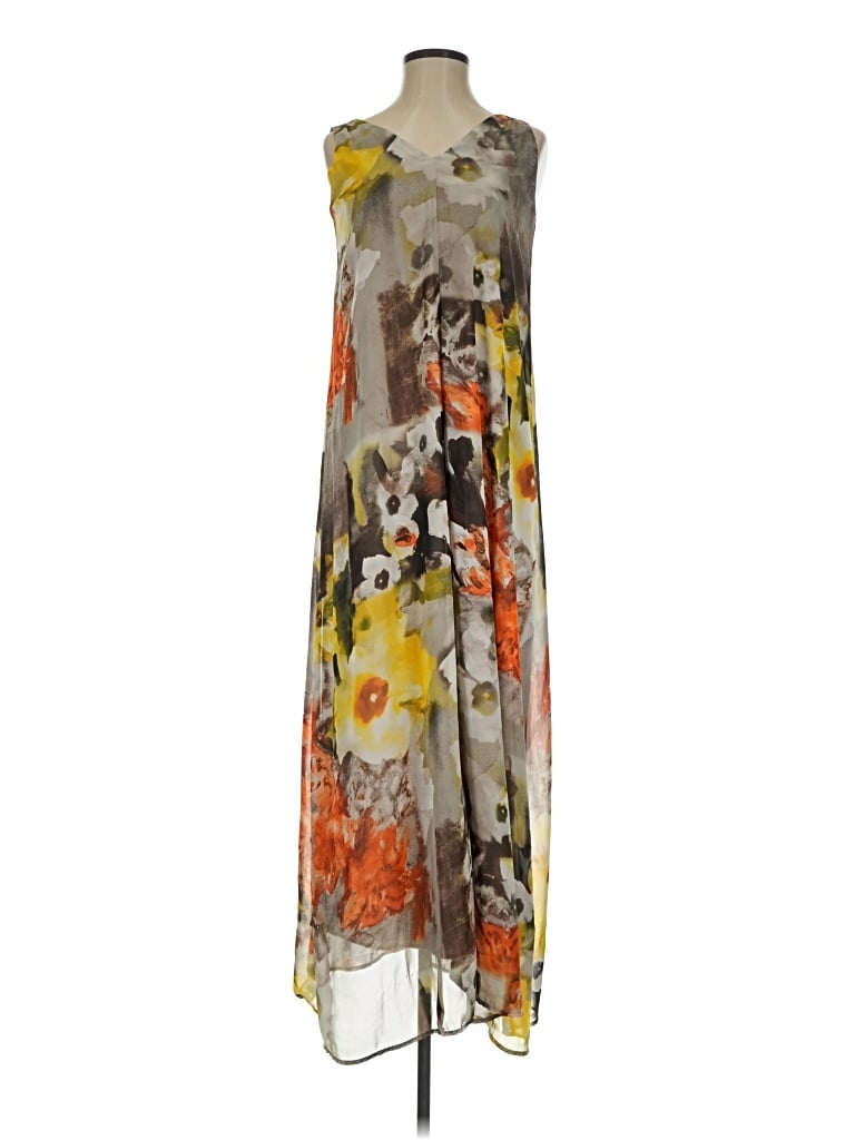 Pre-owned Final Touch Cocktail Dress In Brown
