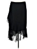 Kay Unger Solid Black Formal Skirt Size 14 - photo 1