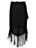 Kay Unger Solid Black Formal Skirt Size 14 - photo 2