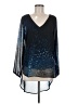 Juicy Couture 100% Polyester Blue Long Sleeve Blouse Size M - photo 1