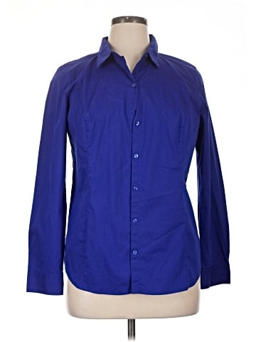 Worthington Long Sleeve Button-Down Shirt (view 1)