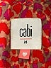CAbi 100% Polyester Red Sleeveless Blouse Size M - photo 7