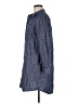 Tommy Hilfiger Blue 3/4 Sleeve Button-Down Shirt Size M - photo 5