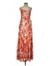 Avec Les Filles 100% Polyester Orange Casual Dress Size 4 - photo 1