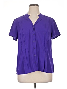 Dana Buchman Short Sleeve Blouse