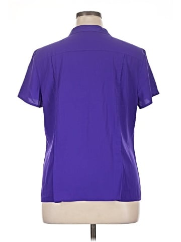 Dana Buchman Short Sleeve Blouse (view 2)