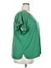 Max Studio Green Short Sleeve Top Size 2X - photo 4