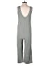 Mate Solid Gray Jumpsuit Size S - photo 2