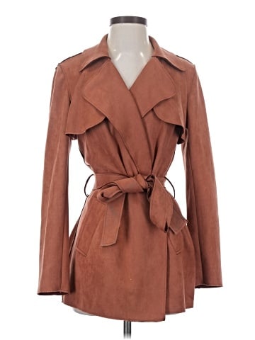 T Tahari Trenchcoat (view 1)