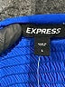 Express 100% Polyester Blue Short Sleeve Top Size L - photo 7