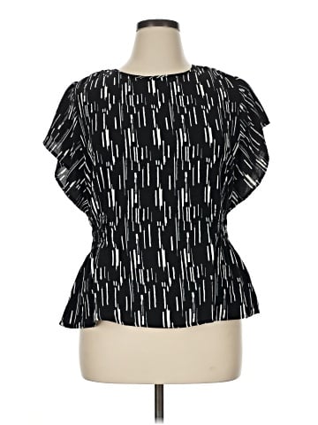 Nine West Short Sleeve Blouse (view 1)