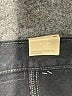 Levi's 100% Cotton Solid Black Denim Skirt Size 30 waist - photo 3