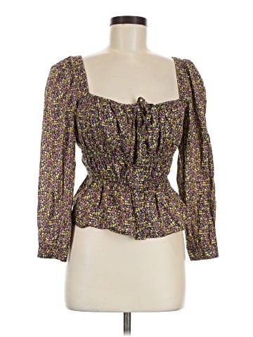 Liberty Art Fabrics for J.Crew 3/4 Sleeve Blouse (view 1)