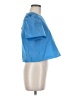 Weekend Max Mara Blue Short Sleeve Top Size 6 - photo 4