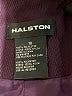 Halston 100% Polyester Burgundy Coat Size 10 - photo 6