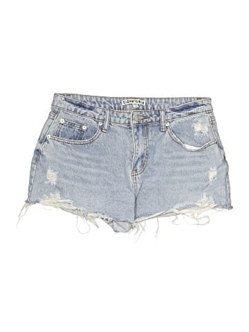 Signature 8 Denim Shorts (view 1)