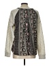 Miss Me Metallic Silver Pullover Sweater Size L - photo 2