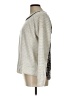 Miss Me Metallic Silver Pullover Sweater Size L - photo 5