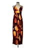 INTERMISSION Tropical Orange Casual Dress Size 10 - photo 1