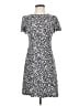 Tommy Hilfiger Print Gray Casual Dress Size 2 (petite) - photo 1