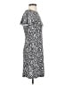 Tommy Hilfiger Print Gray Casual Dress Size 2 (petite) - photo 4