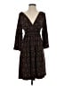 Max Studio Brown Casual Dress Size XS - photo 1