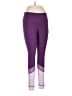 Torrid Color Block Purple Active Pants Size Med Plus (00) - photo 1